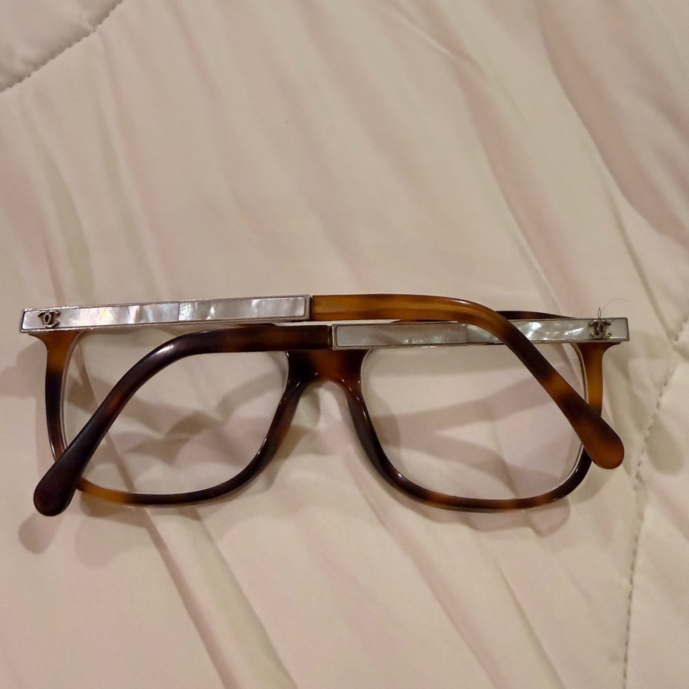 Chanel Tortoise Shell Glasses - image 2